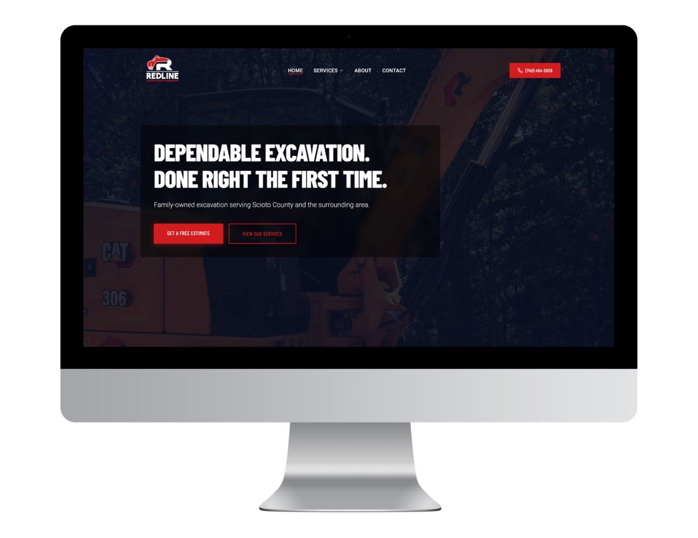 Example of a website designed by Appalachian Marketing & Media