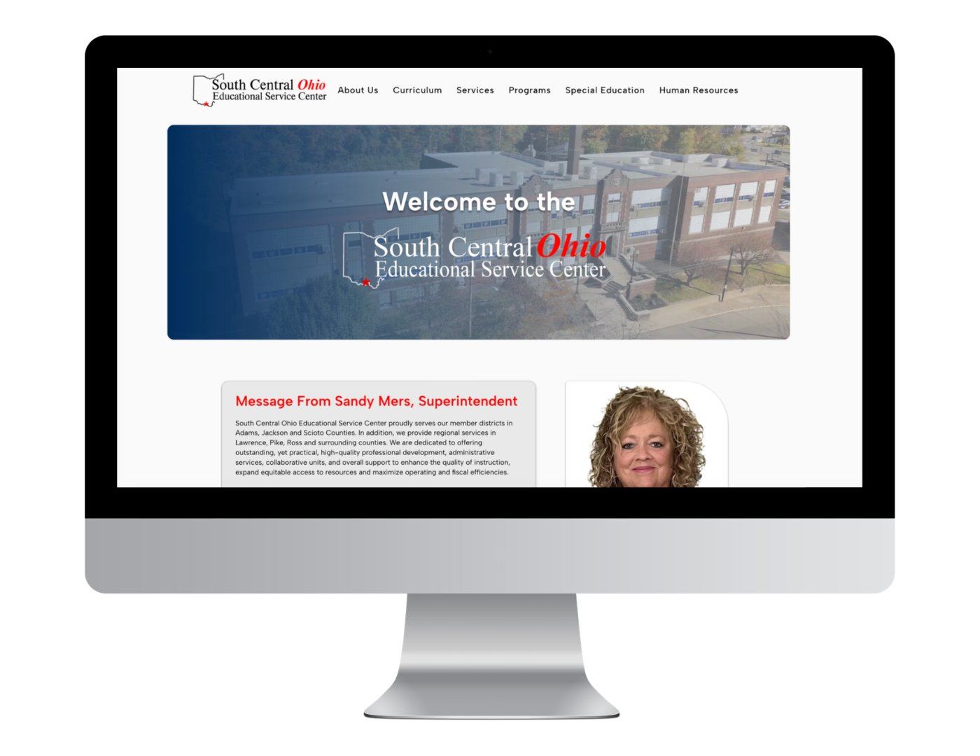 Example of a website designed by Appalachian Marketing & Media